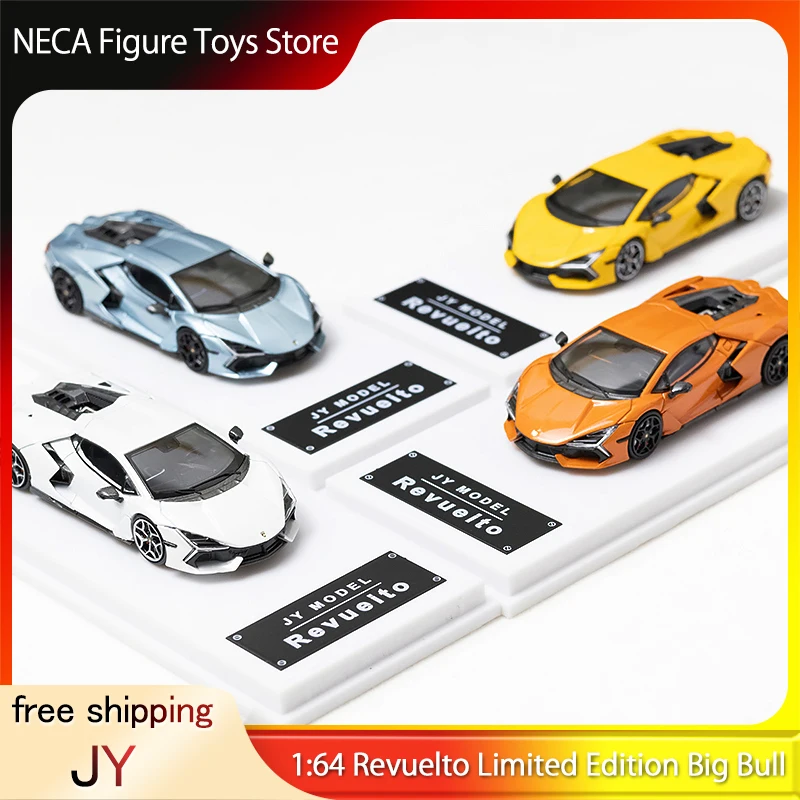 JY 1:64 Revuelto Limited Edition Big Bull Collectible Alloy Supercar Model with Display Stand New Stock Play Vehicle Model Toy
JY 1:64 Revuelto Limited Edition Big Bull Collectible Alloy Supercar Model with Display Stand New Stock Play Vehicle Model Toy