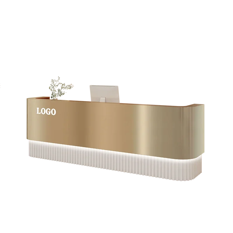 Hotel Lobby Reception Desk Storage European Retail Checkout Reception Counter Salon Modern Empfangstheke Office Furniture
Hotel Lobby Reception Desk Storage European Retail Checkout Reception Counter Salon Modern Empfangstheke Office Furniture