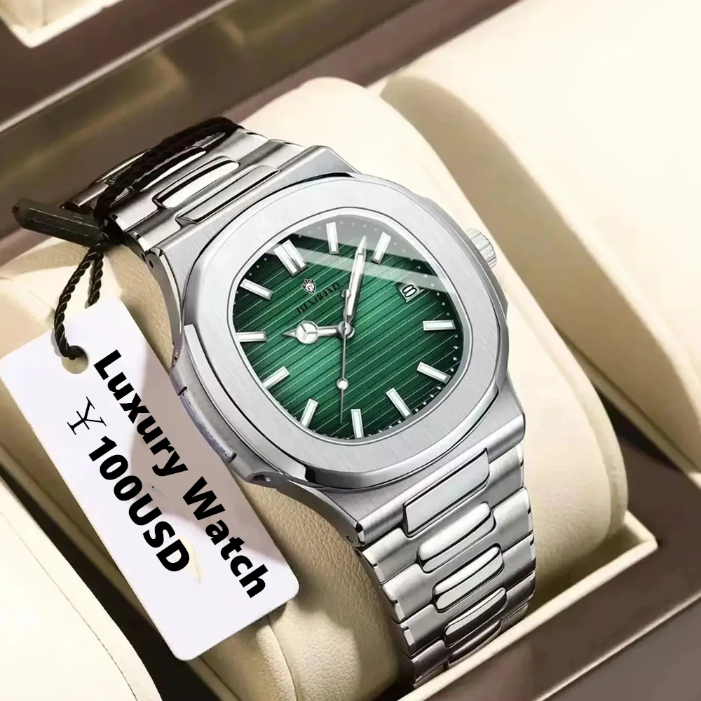 New Casual Business Man Silver Clock Men Luxury Watch Automatic Watches Mens Fashion Quartz Wristwatches Orologio Uomo 2026
New Casual Business Man Silver Clock Men Luxury Watch Automatic Watches Mens Fashion Quartz Wristwatches Orologio Uomo 2026