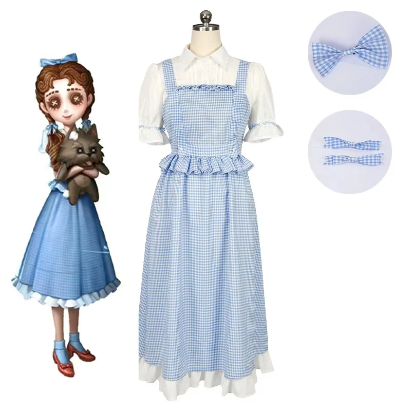 Identity V Little Girl Dorothy Cosplay Costume Star Performer Daily Dress Set Game Cosplay Outfit for Women Girls Halloween Part
Identity V Little Girl Dorothy Cosplay Costume Star Performer Daily Dress Set Game Cosplay Outfit for Women Girls Halloween Part