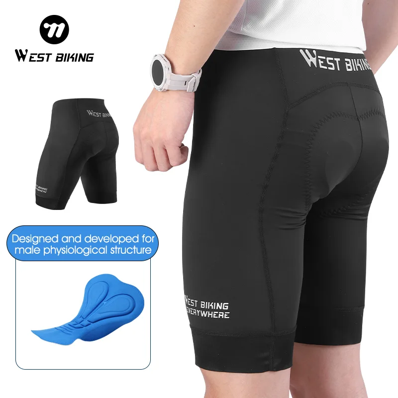 WEST BIKING Men's Cycling Shorts Breathable Comfortable Short Pants with 3D Shockproof Cushion Bicycle Motorcycle Equipment
WEST BIKING Men's Cycling Shorts Breathable Comfortable Short Pants with 3D Shockproof Cushion Bicycle Motorcycle Equipment