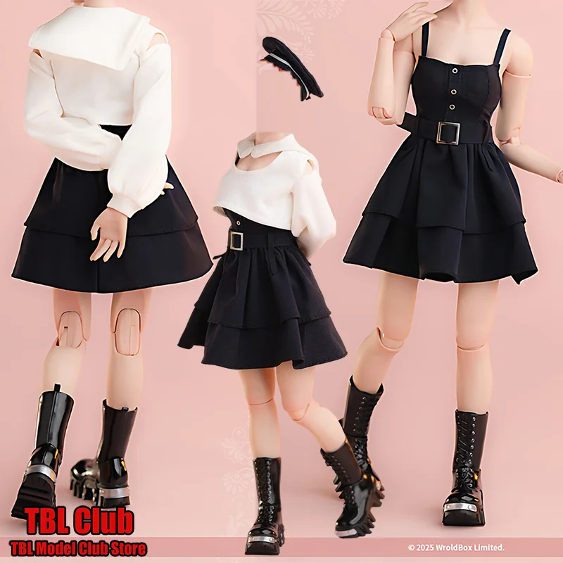 CA026 1/6 Scale Black Sweet Party Set Punk Style Height Increasing Boots Female Clothes For 12-inch Action Figure Soldier
CA026 1/6 Scale Black Sweet Party Set Punk Style Height Increasing Boots Female Clothes For 12-inch Action Figure Soldier
