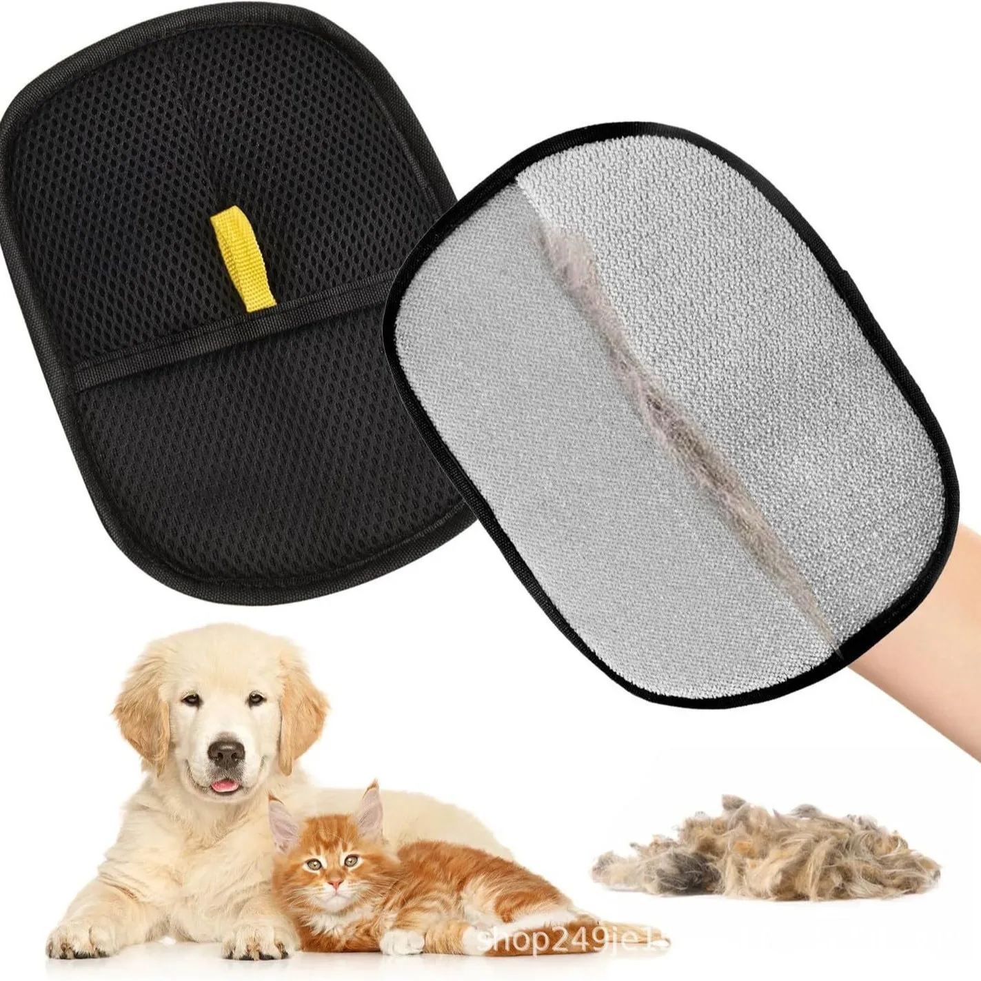 Home Pet electrostatic hair removal gloves cat hair cleaner two-way bristles shaving and sticking cat hair artifact pet supplies
Home Pet electrostatic hair removal gloves cat hair cleaner two-way bristles shaving and sticking cat hair artifact pet supplies