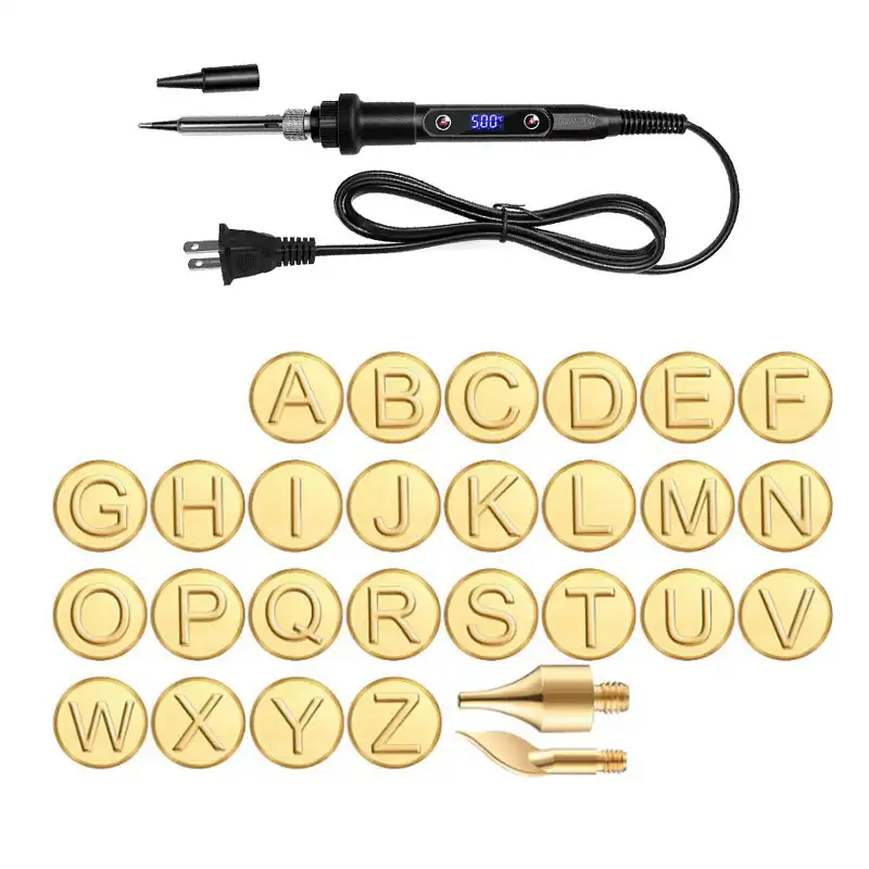 80W Electric Soldering Iron Adjustable Temperature LED Digital Display Thermostatic Iron Suitable for Jewelry Electrical Repair
80W Electric Soldering Iron Adjustable Temperature LED Digital Display Thermostatic Iron Suitable for Jewelry Electrical Repair
