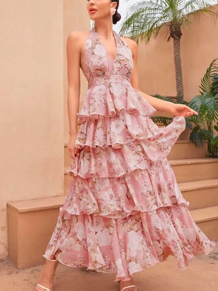 BKLD 2025 Spring New Women's Long Dresses Party Clubwear Fashion Sexy V-Neck Strap Multi Layer Printed Sleeveless Dress
BKLD 2025 Spring New Women's Long Dresses Party Clubwear Fashion Sexy V-Neck Strap Multi Layer Printed Sleeveless Dress