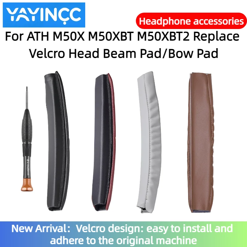 Replacement Velcro Head Beam Pad/Bow Pad For ATH M50X M50XBT M50XBT2 Headset easy to install and adhere to the original machine
Replacement Velcro Head Beam Pad/Bow Pad For ATH M50X M50XBT M50XBT2 Headset easy to install and adhere to the original machine