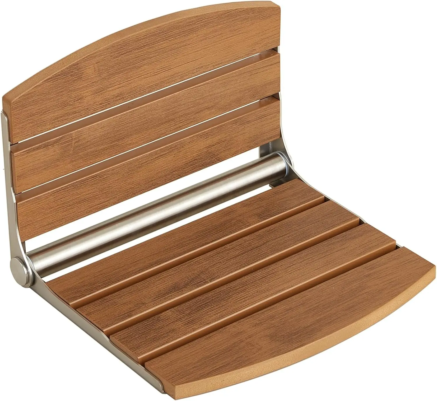 17.5" Folding Shower Seat Wall Mounted, Foldable Bench for Bathroom, Space Saving, 400 lbs Capacity, Teak Finish
17.5" Folding Shower Seat Wall Mounted, Foldable Bench for Bathroom, Space Saving, 400 lbs Capacity, Teak Finish