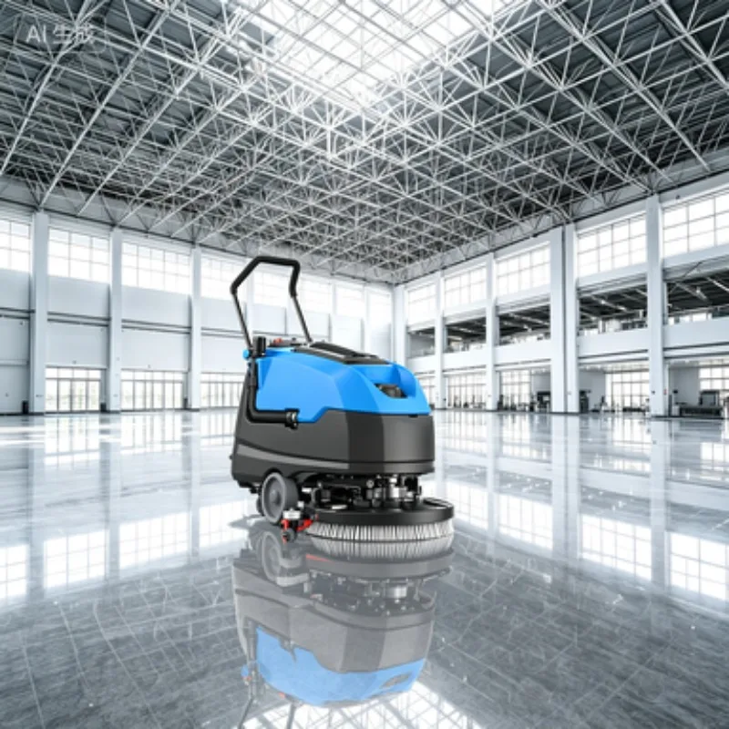 New Electric Ride-On Self-Propelled High Pressure Floor and Road Sweeper with 63 Gal Hopper, 1500W Motor, and 2m Sweep Width
New Electric Ride-On Self-Propelled High Pressure Floor and Road Sweeper with 63 Gal Hopper, 1500W Motor, and 2m Sweep Width