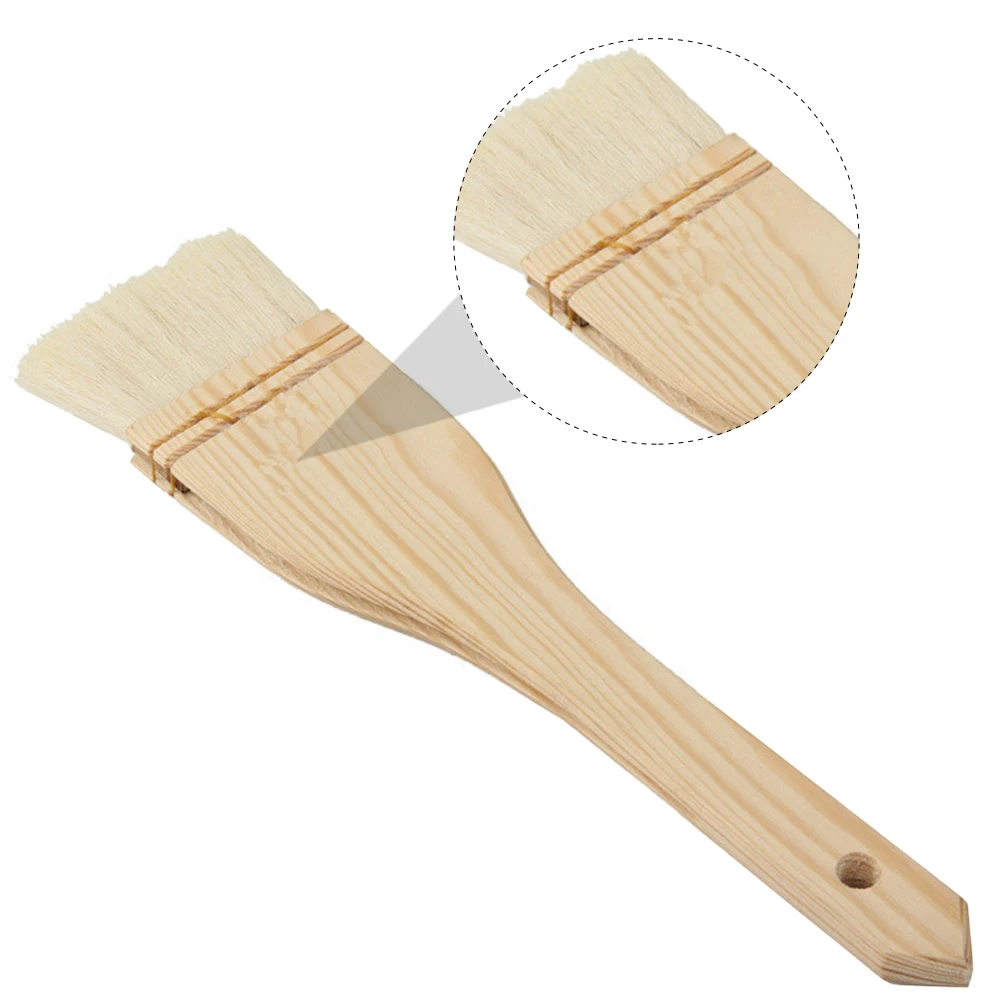 Baking Brush Wood Bakery Supplies BBQ Cooking Bread Barbecue Kitchen Oil Wooden Pastry
Baking Brush Wood Bakery Supplies BBQ Cooking Bread Barbecue Kitchen Oil Wooden Pastry