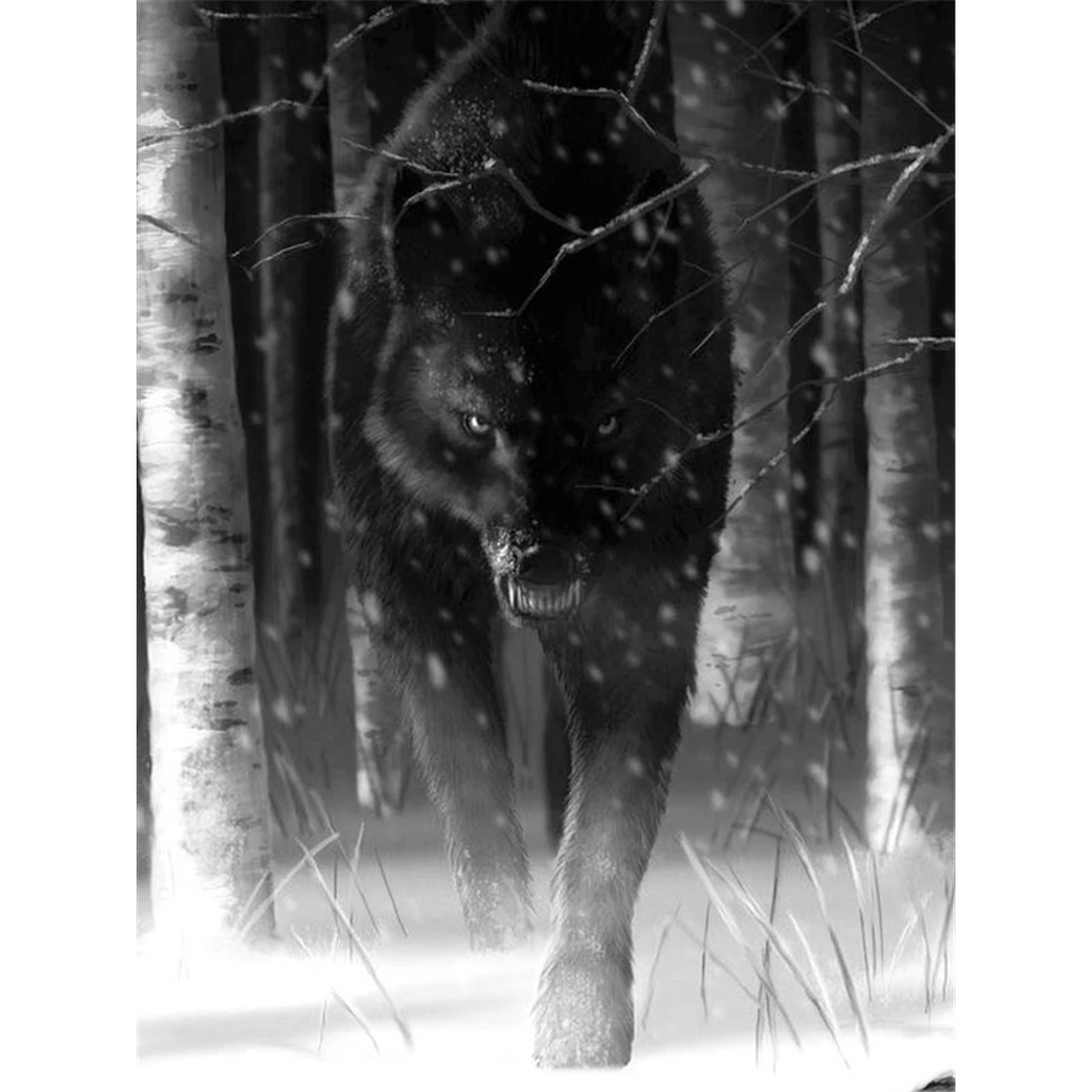 Wolf Animal Printed Canvas 11CT Cross Stitch Embroidery Complete Kit DMC Threads Knitting Hobby Handmade Craft Sales Adults
Wolf Animal Printed Canvas 11CT Cross Stitch Embroidery Complete Kit DMC Threads Knitting Hobby Handmade Craft Sales Adults