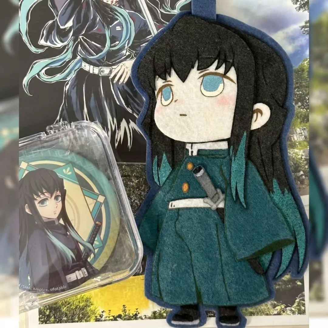 New Ghost Annihilation Blade: Transparent and Unwoven Fabric Pendant, Finished Product, Surrounding Bag, Keychain Decoration
New Ghost Annihilation Blade: Transparent and Unwoven Fabric Pendant, Finished Product, Surrounding Bag, Keychain Decoration