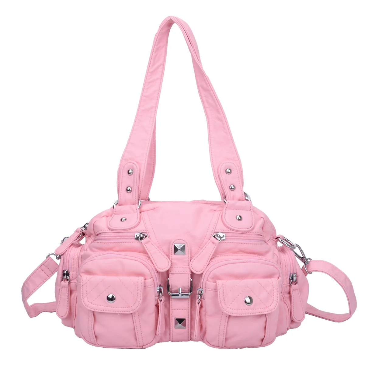Women Small Handbags Satchel Top-handle Handbag PU Shoulder Bag Fashion Dumpling Pack Multi-pockets Shoulder Bags
Women Small Handbags Satchel Top-handle Handbag PU Shoulder Bag Fashion Dumpling Pack Multi-pockets Shoulder Bags