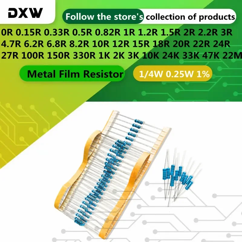 Металлопленочный резистор 1/4 Вт 1% 0R 10R 100R 22R 51R 220R 270R 330R 470R 1K 2,2K 4,7K 10K 100K 470K 1M 10M 20M 0,25 Вт
Металлопленочный резистор 1/4 Вт 1% 0R 10R 100R 22R 51R 220R 270R 330R 470R 1K 2,2K 4,7K 10K 100K 470K 1M 10M 20M 0,25 Вт
