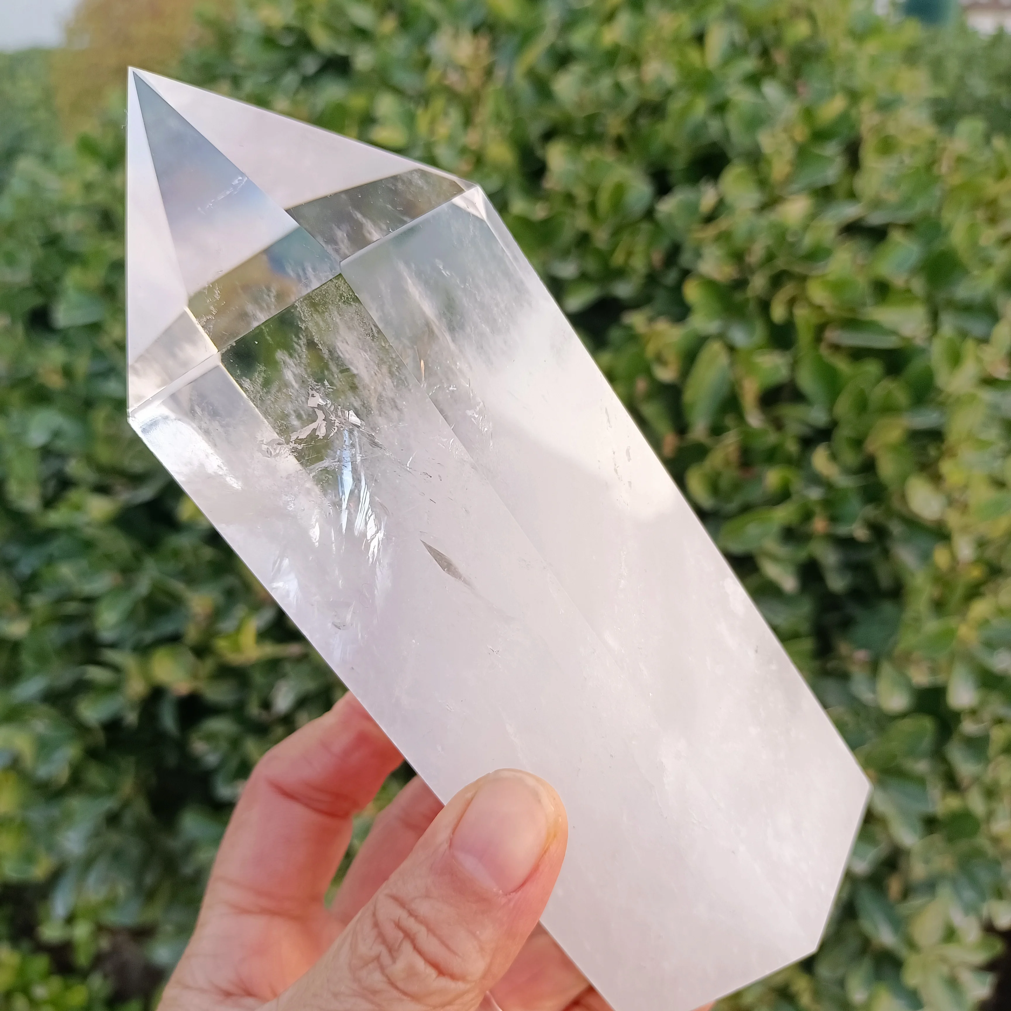 Natural White Quartz Crystal Tower, Mineral Reiki Healing Tower, Energy Healing, Meditation, Demagnetization
Natural White Quartz Crystal Tower, Mineral Reiki Healing Tower, Energy Healing, Meditation, Demagnetization