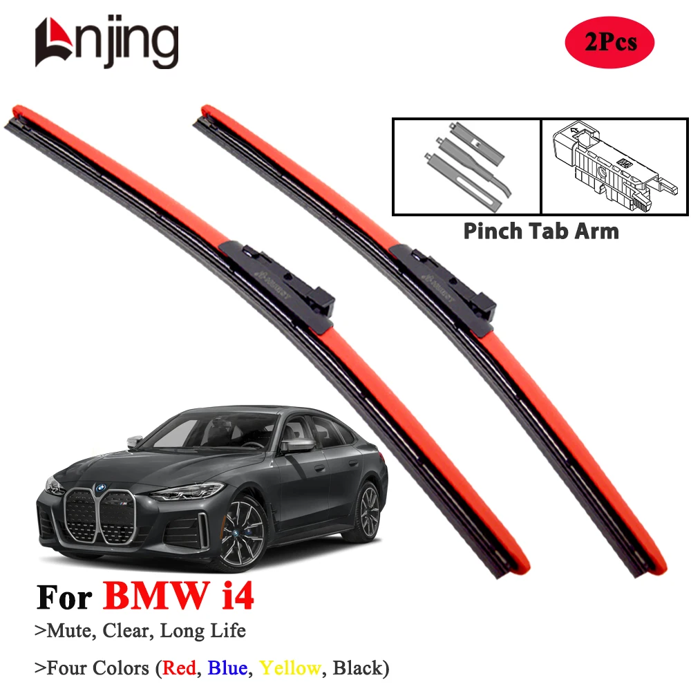 LNJING Red Wiper Blades For BMW I4 G26 Edrive35 Edrive40 Xdrive40 M50 2021-Now
LNJING Red Wiper Blades For BMW I4 G26 Edrive35 Edrive40 Xdrive40 M50 2021-Now