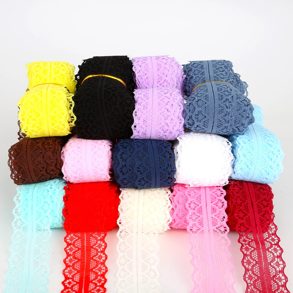 5 Yards/Pack 28mm Wide Lace Ribbon Colorful Fabric For Gift Wrapping Wedding Party Decor DIY Crafts Lace Trim Sewing Accessories
5 Yards/Pack 28mm Wide Lace Ribbon Colorful Fabric For Gift Wrapping Wedding Party Decor DIY Crafts Lace Trim Sewing Accessories