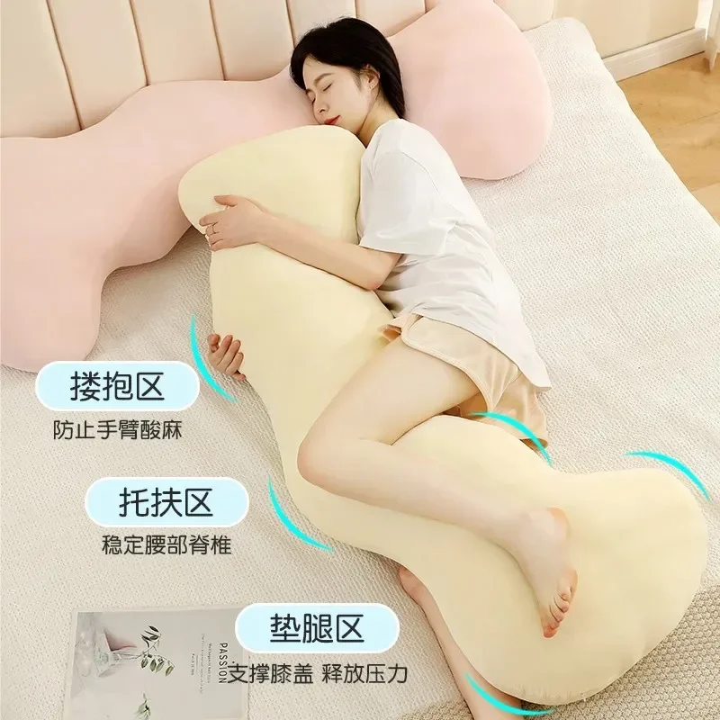 Long Pillow Girls Sleeping Pregnant Women Side Sleeping Leg Clamp Long Pillows Can Be Detached and Washed Home Textile
Long Pillow Girls Sleeping Pregnant Women Side Sleeping Leg Clamp Long Pillows Can Be Detached and Washed Home Textile