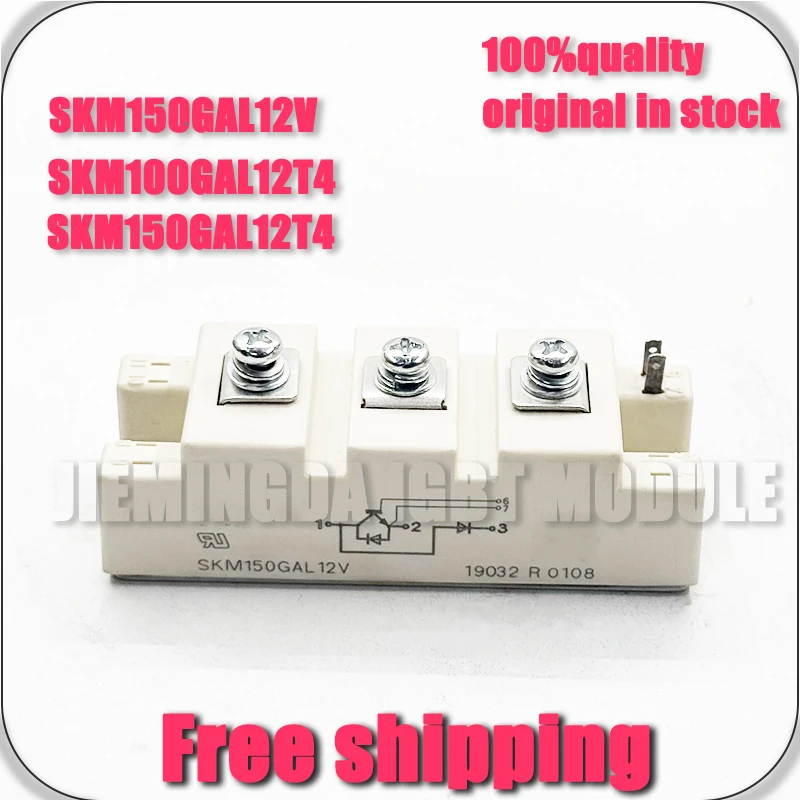 SKM150GAL12V SKM100GAL12T4 SKM150GAL12T4 NEW MODULE
SKM150GAL12V SKM100GAL12T4 SKM150GAL12T4 NEW MODULE