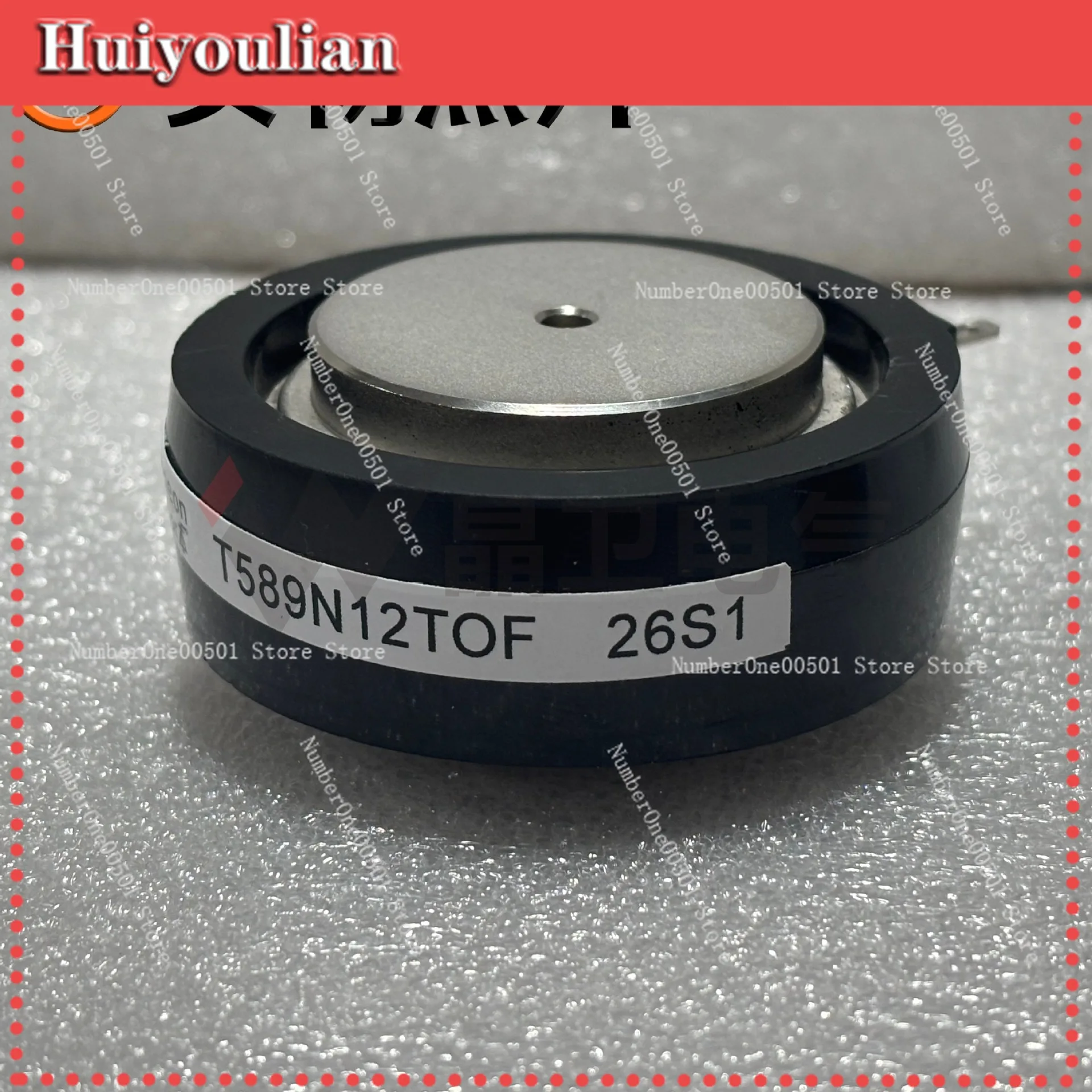 T589N12TOF SCR Thyristor 1200V 588A 9.4KA Disc Type Power Rectifier
T589N12TOF SCR Thyristor 1200V 588A 9.4KA Disc Type Power Rectifier