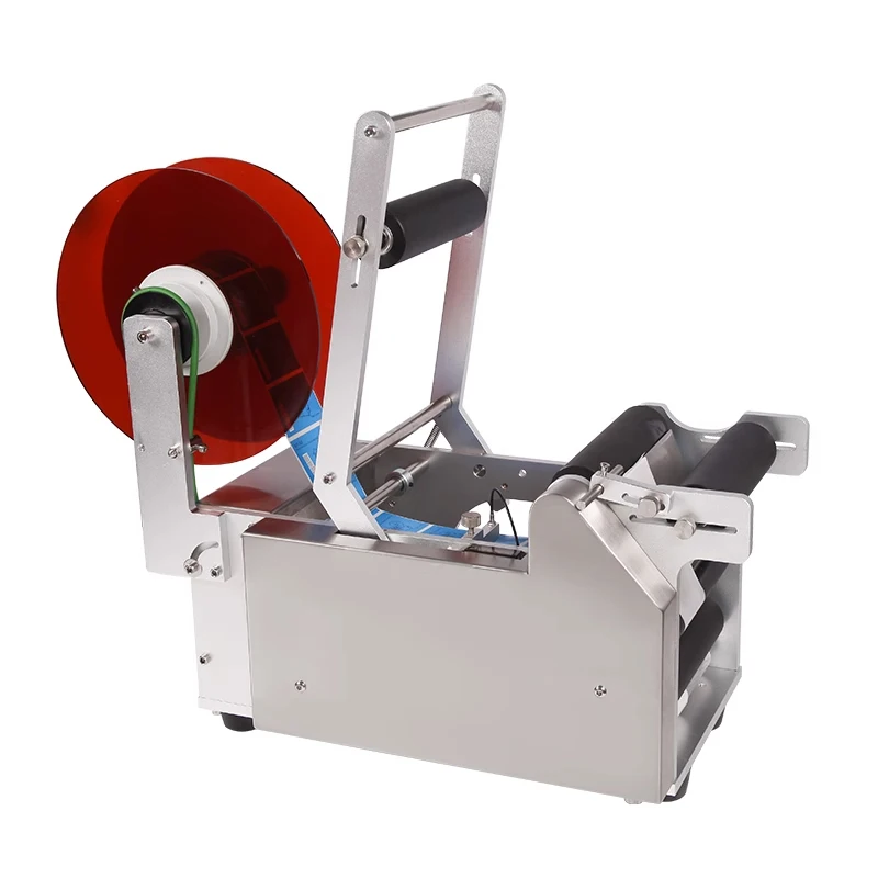 Semi-automatic round bottle labeling machine stainless steel labeling machine self-adhesive label plastic bottle small manual
Semi-automatic round bottle labeling machine stainless steel labeling machine self-adhesive label plastic bottle small manual