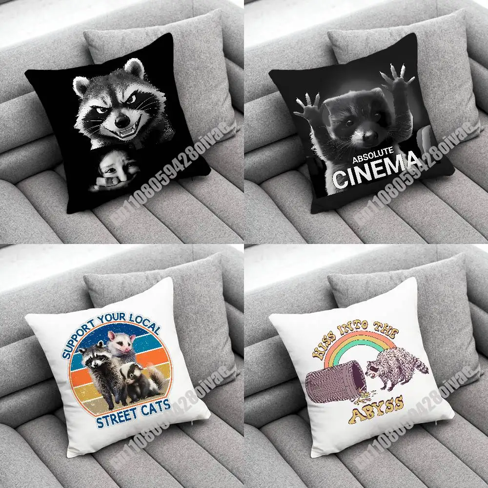 Hiss Into The Abyss Raccoon Street Cats Jesus Throw Pillow Case For Decoration 45cm 50x50cm Square Sofa Pillowcase Case
Hiss Into The Abyss Raccoon Street Cats Jesus Throw Pillow Case For Decoration 45cm 50x50cm Square Sofa Pillowcase Case