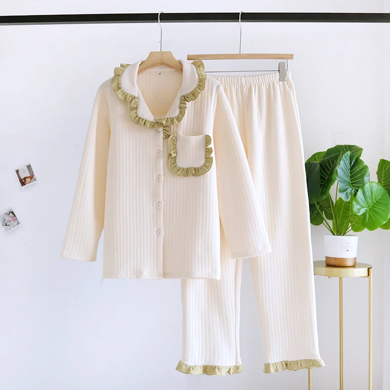 2 шт. Pijama Mujer Femme, свободная ночная рубашка, женская повседневная домашняя одежда, пижамный комплект, осень-зима 2021, воздушная хлопковая одежда для сна
2 шт. Pijama Mujer Femme, свободная ночная рубашка, женская повседневная домашняя одежда, пижамный комплект, осень-зима 2021, воздушная хлопковая одежда для сна