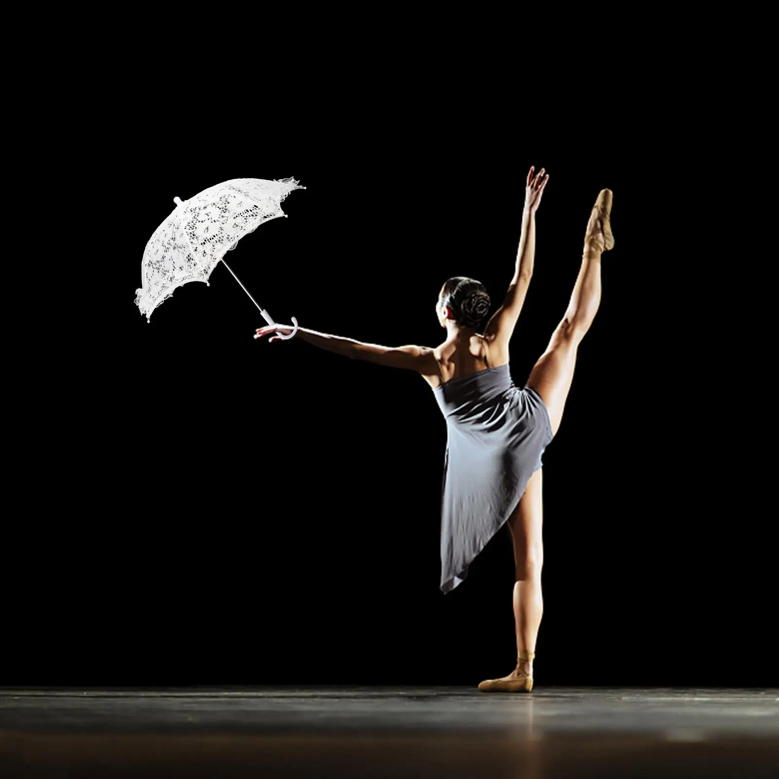 Children's Dance Decoration Umbrella Kids Performance White Party Lace Parasol Steel Decorative
Children's Dance Decoration Umbrella Kids Performance White Party Lace Parasol Steel Decorative