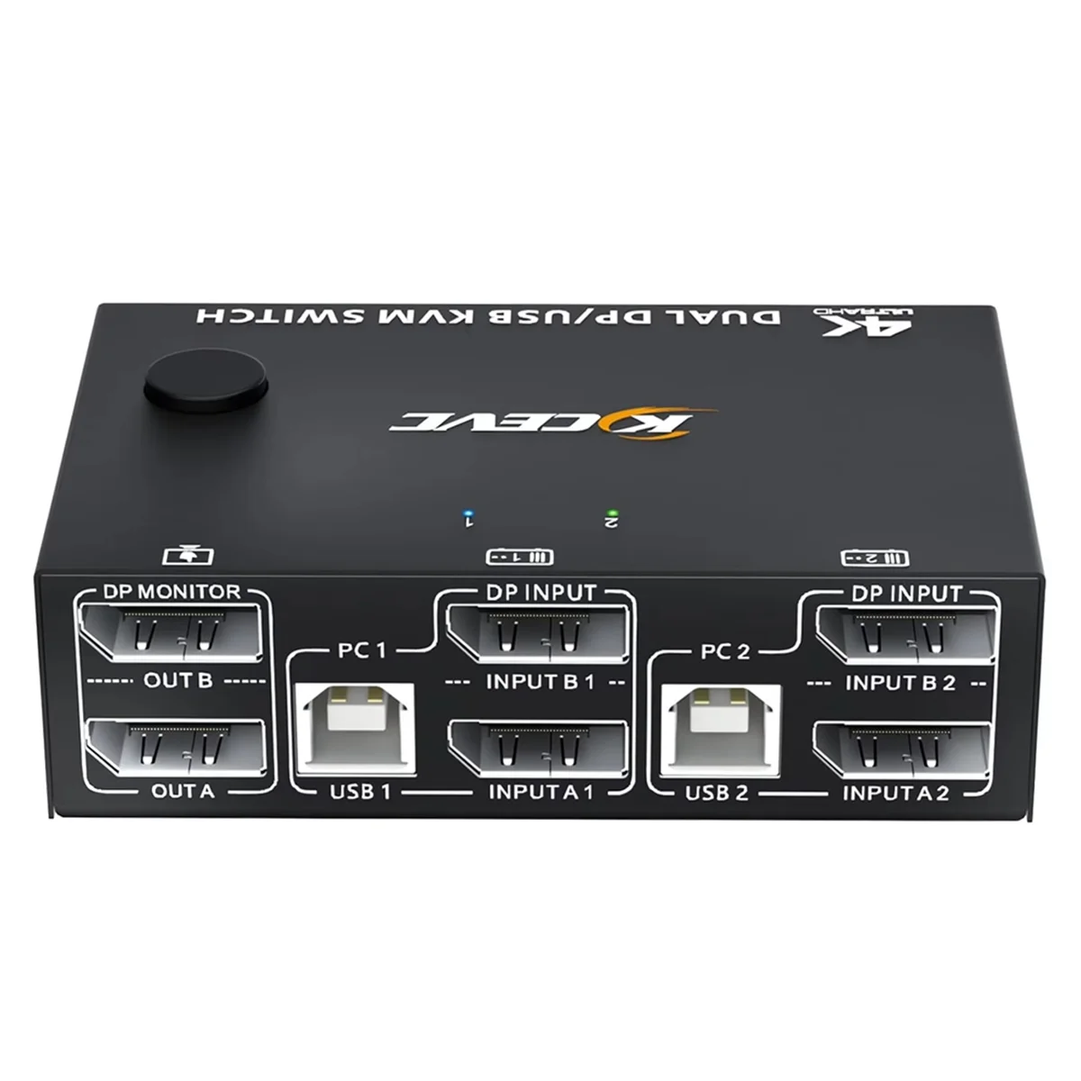 ATP-8K Dual Monitor KVM Switch,Displayport 1.4 KVM Switch 2 Monitors 2 Computers 8K 30Hz 4K 144Hz with 4 USB Ports
ATP-8K Dual Monitor KVM Switch,Displayport 1.4 KVM Switch 2 Monitors 2 Computers 8K 30Hz 4K 144Hz with 4 USB Ports