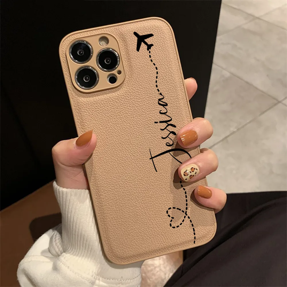 Custom Personalised Heart Leather Brown Case For iPhone 14 13 11 12 Pro Max X XR 7 8 Plus Luxury with Name Cover for iPhone 13
Custom Personalised Heart Leather Brown Case For iPhone 14 13 11 12 Pro Max X XR 7 8 Plus Luxury with Name Cover for iPhone 13
