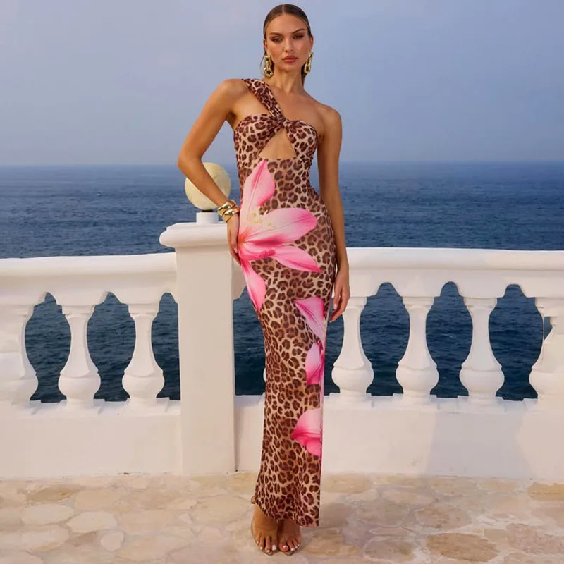 Leopard Print Printing Women's Prom Dress Hollow Backless Party Gown Brown Sheath Slim Evening Skirt New Design Spicy In Stock
Leopard Print Printing Women's Prom Dress Hollow Backless Party Gown Brown Sheath Slim Evening Skirt New Design Spicy In Stock