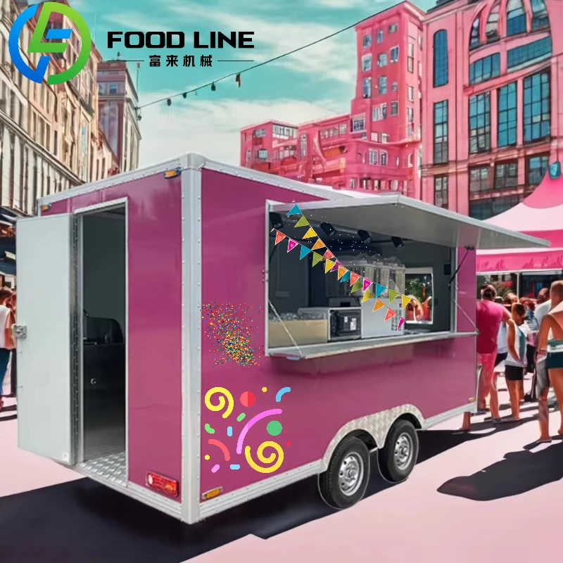 Customized Street Vending Food Truck Collision Food Trailer Reinforced Edge Catering Cart Safe Design Outdoor Protective Food
Customized Street Vending Food Truck Collision Food Trailer Reinforced Edge Catering Cart Safe Design Outdoor Protective Food