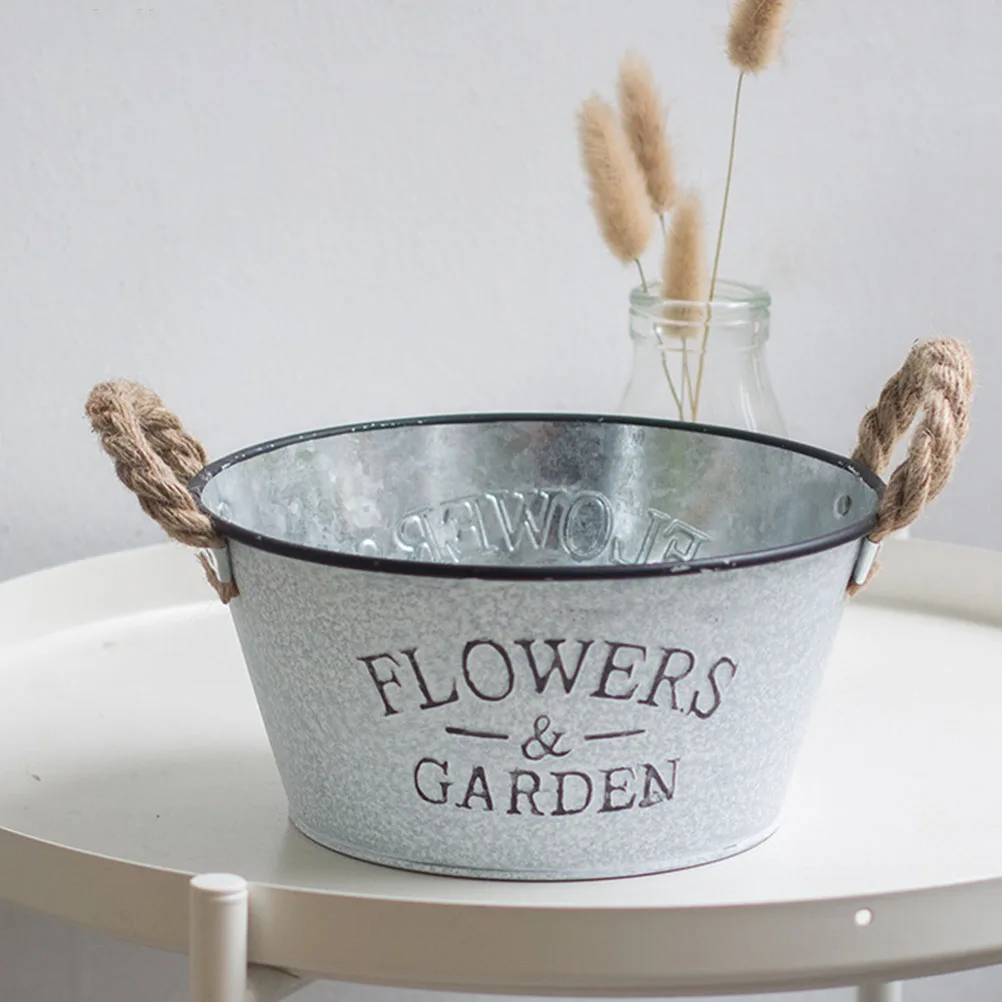 Iron Flower Bucket Tin Pail Holders Gardening Vintage Style Rustic Retro Decor Metal Plant Pot Utility
Iron Flower Bucket Tin Pail Holders Gardening Vintage Style Rustic Retro Decor Metal Plant Pot Utility