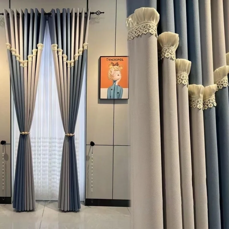 Custom.2025 Curtain New Custom Shading High-End Stitching Curtain Rod a Set of Warm Curtains Shaoxing Keqiao
Custom.2025 Curtain New Custom Shading High-End Stitching Curtain Rod a Set of Warm Curtains Shaoxing Keqiao