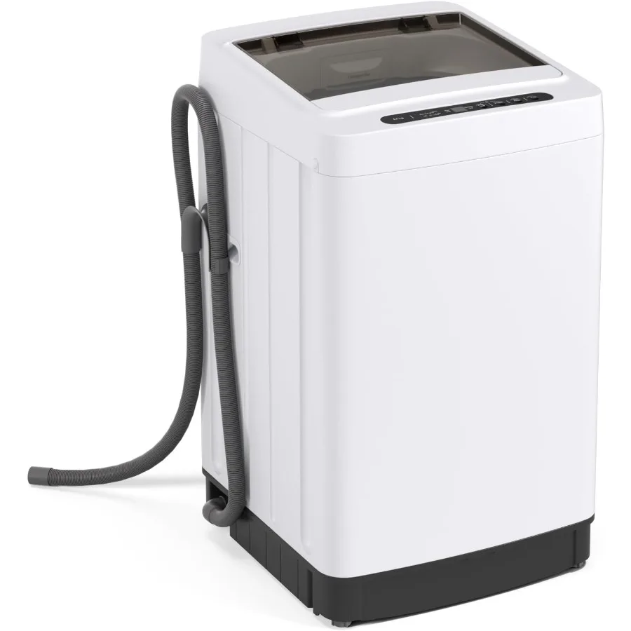 Портативная стиральная машина Компактная стиральная машина объемом 1,5 куб. фута со сливным насосом Светодиодный дисплей 8 программ стирки 10 регулируемых уровней воды Chi
Портативная стиральная машина Компактная стиральная машина объемом 1,5 куб. фута со сливным насосом Светодиодный дисплей 8 программ стирки 10 регулируемых уровней воды Chi