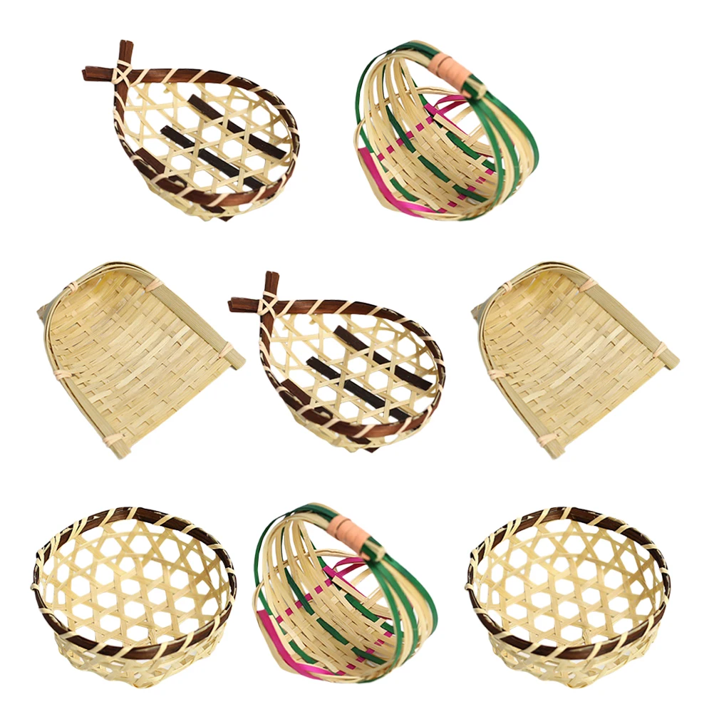 Bamboo Basket Props Decorative Woven Baskets Mini Fruit Photo Studio Accessories Material Easy Clean Storage Container
Bamboo Basket Props Decorative Woven Baskets Mini Fruit Photo Studio Accessories Material Easy Clean Storage Container