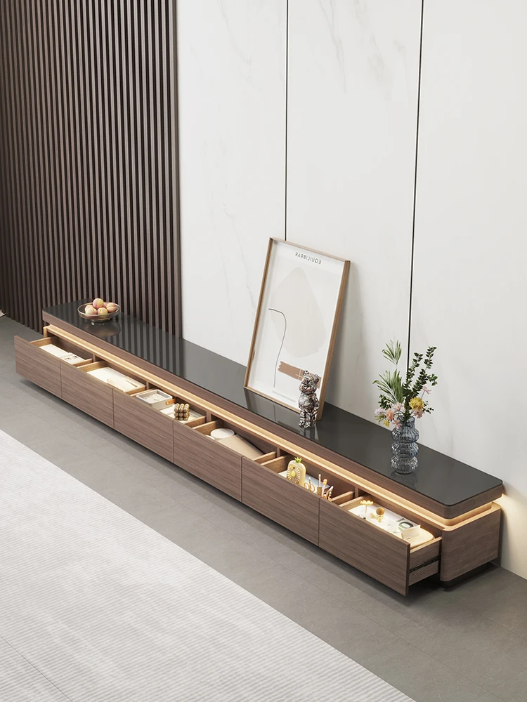 TV cabinet living room home floor walnut TV cabinet combined storage locker integrated 2025 new model
TV cabinet living room home floor walnut TV cabinet combined storage locker integrated 2025 new model