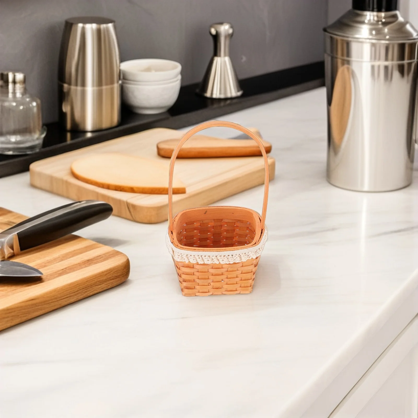 Picnic Basket Mini Shopping Egg Collection to Weave Bread Baskets for Table Brown Flower Child
Picnic Basket Mini Shopping Egg Collection to Weave Bread Baskets for Table Brown Flower Child