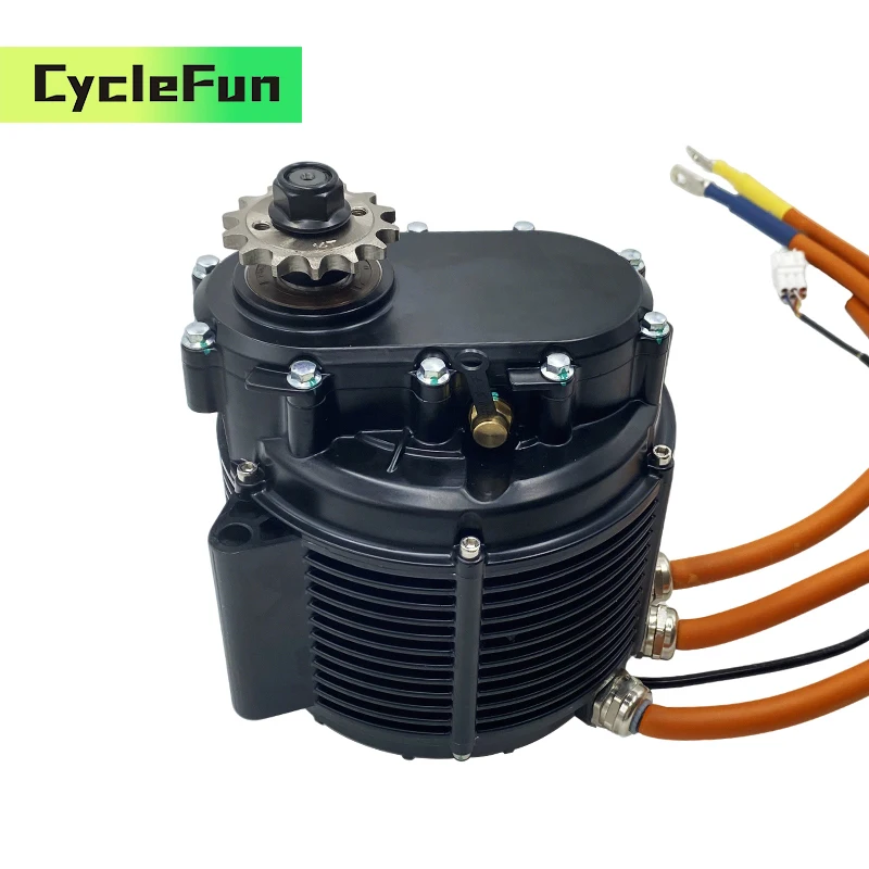 QS165 60H 10KW V3 PMSM Mid Drive Motor With 1:2.37 Gearbox Sprocket Hall Version For Off Road Moped Electric Scooter Conversion
QS165 60H 10KW V3 PMSM Mid Drive Motor With 1:2.37 Gearbox Sprocket Hall Version For Off Road Moped Electric Scooter Conversion