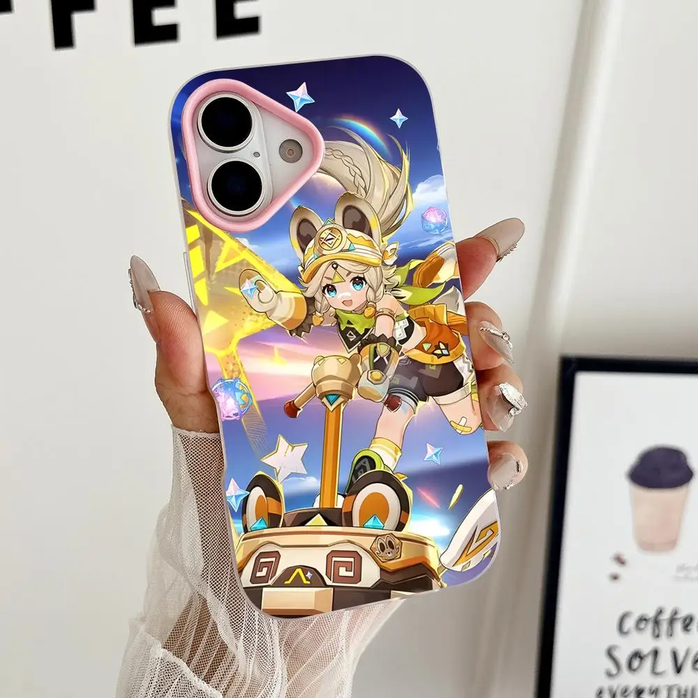 Game GI Kachina Phone Case for iPhone 17 16 15 14 13 12 11 Air Pro Max Plus Jelly Double layer Pink Cover
Game GI Kachina Phone Case for iPhone 17 16 15 14 13 12 11 Air Pro Max Plus Jelly Double layer Pink Cover
