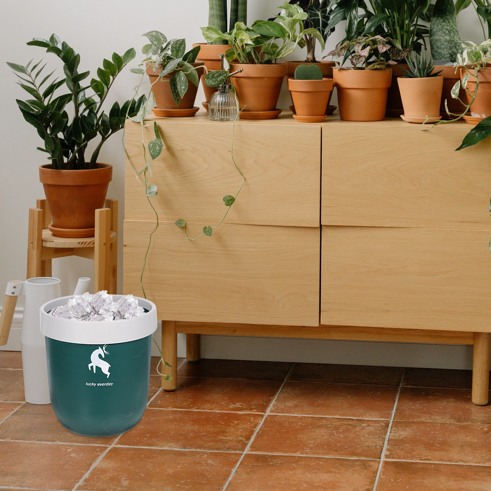 Nordic Style Trash Can PP Material Bedroom Garbage Bin Bathroom Wastebasket for Home Office Easy Clean for organization
Nordic Style Trash Can PP Material Bedroom Garbage Bin Bathroom Wastebasket for Home Office Easy Clean for organization