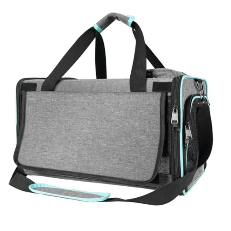 Cat Carrier Alaska Airline TSA Approved 17x11x9.5 Soft-Sided Small Pet Air Travel Carry Bag Southwest Airplane Kitten 12lbs Cra
Cat Carrier Alaska Airline TSA Approved 17x11x9.5 Soft-Sided Small Pet Air Travel Carry Bag Southwest Airplane Kitten 12lbs Cra