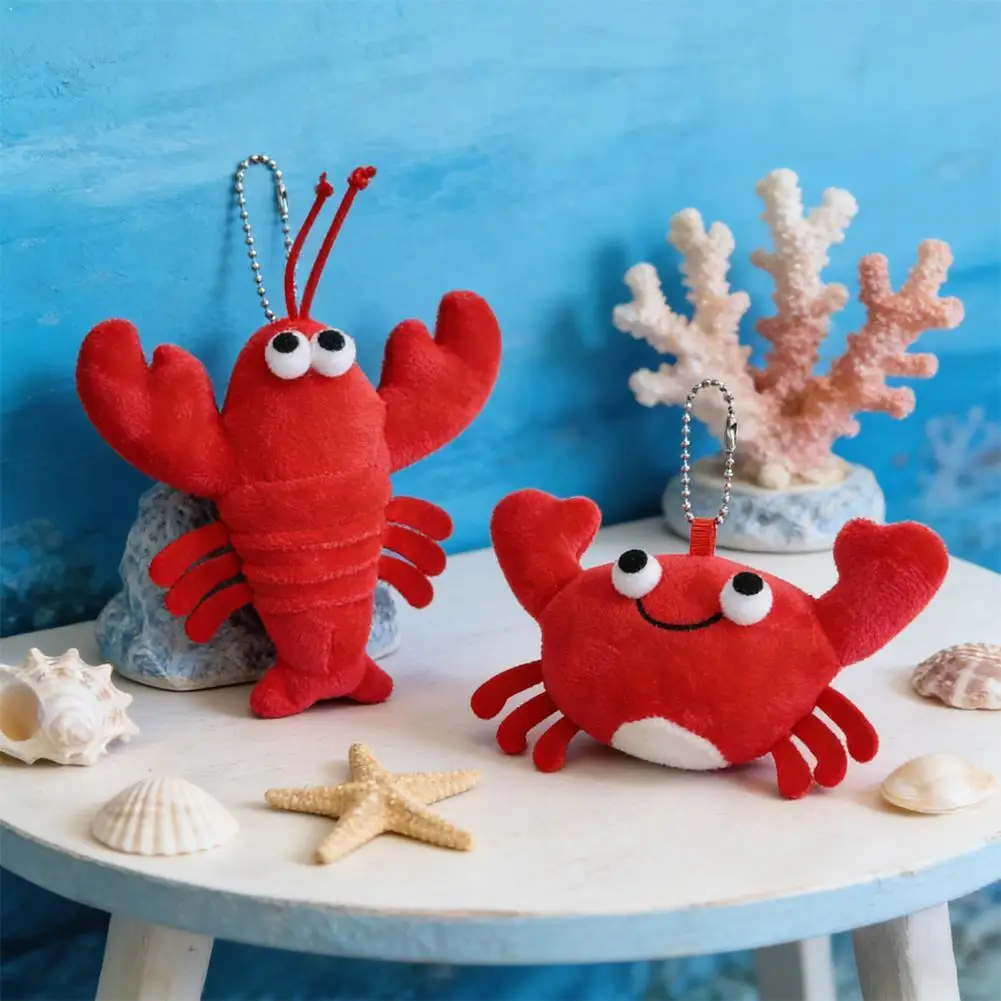 Kawaii Mini Lobster Plush Keychain Cute Stuffed Crab Soft Animal Pendant for Backpack Bag Decor Birthday Party Favors
Kawaii Mini Lobster Plush Keychain Cute Stuffed Crab Soft Animal Pendant for Backpack Bag Decor Birthday Party Favors