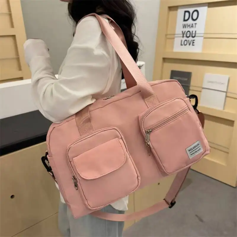 Компактная дорожная сумка большой вместимости, черная водонепроницаемая спортивная сумка из ткани Оксфорд, портативная сумка через плечо с отделением для сухого/влажного использования
Компактная дорожная сумка большой вместимости, черная водонепроницаемая спортивная сумка из ткани Оксфорд, портативная сумка через плечо с отделением для сухого/влажного использования