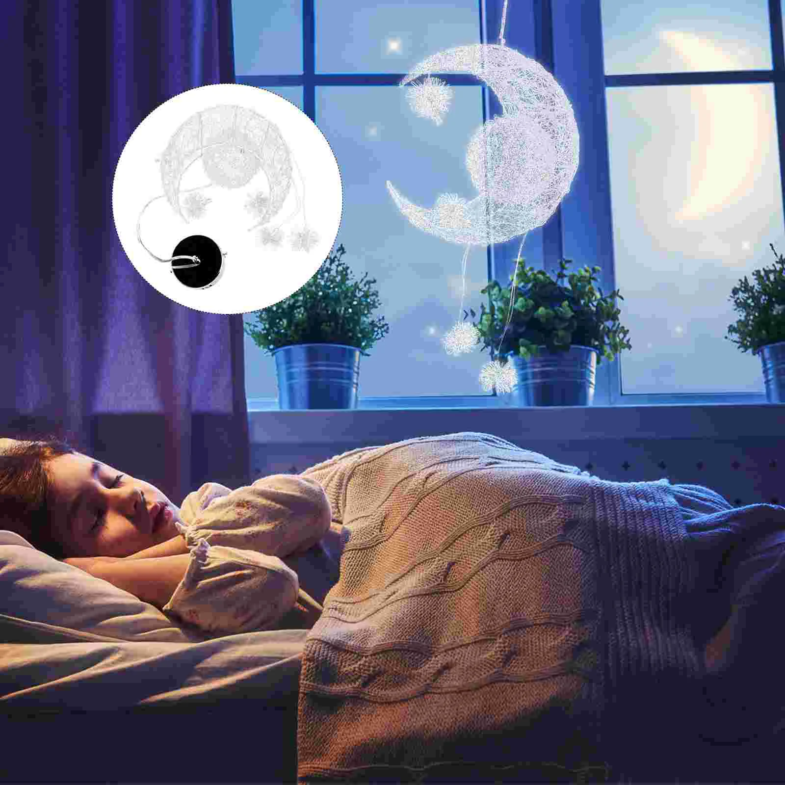 Chandelier Moon Star Shaped Ceiling Lamp Children's Bedroom Hanging Creative Light Kid's Pendant
Chandelier Moon Star Shaped Ceiling Lamp Children's Bedroom Hanging Creative Light Kid's Pendant