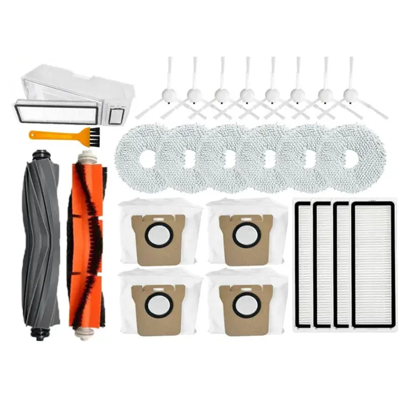 26PCS Parts Accessories Kit For Dreame L10S Ultra / S10 Pro Vacuum Cleaner For XIAOMI Mijia Omni 1S B101CN Robot X10+ Robot-A68E
26PCS Parts Accessories Kit For Dreame L10S Ultra / S10 Pro Vacuum Cleaner For XIAOMI Mijia Omni 1S B101CN Robot X10+ Robot-A68E