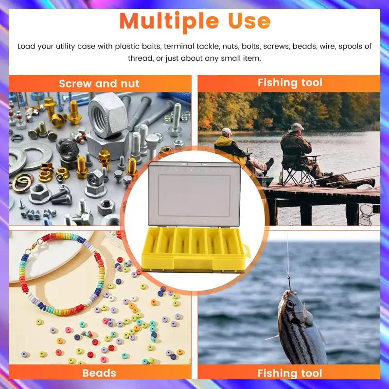 L71A Рыболовная коробка, отсеки, 5 шт., коробки для хранения крючков для приманок, аксессуары для рыбалки, двухсторонняя высокопрочная коробка для рыболовных снастей
L71A Рыболовная коробка, отсеки, 5 шт., коробки для хранения крючков для приманок, аксессуары для рыбалки, двухсторонняя высокопрочная коробка для рыболовных снастей