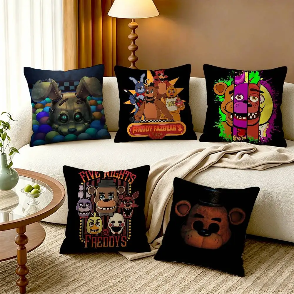 F-Five Nights At Freddys Game Pillow Case for Sofa Living Room Home office Decor Protective Cover
F-Five Nights At Freddys Game Pillow Case for Sofa Living Room Home office Decor Protective Cover