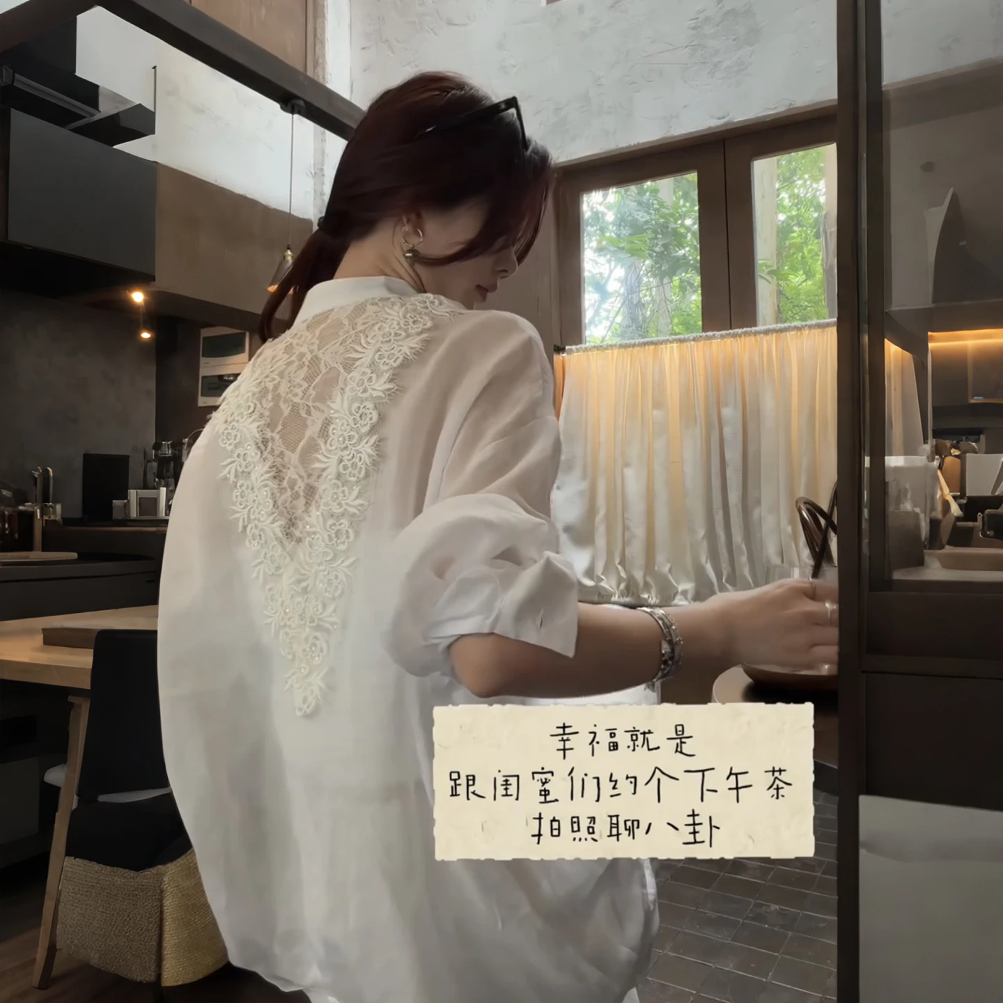 Lace Backless Loose Fit Women's Shirt Thin Long Sleeve Breathable Comfortable Korean Style Commute Cotton Lyocell Blend Summe...
Lace Backless Loose Fit Women's Shirt Thin Long Sleeve Breathable Comfortable Korean Style Commute Cotton Lyocell Blend Summe...