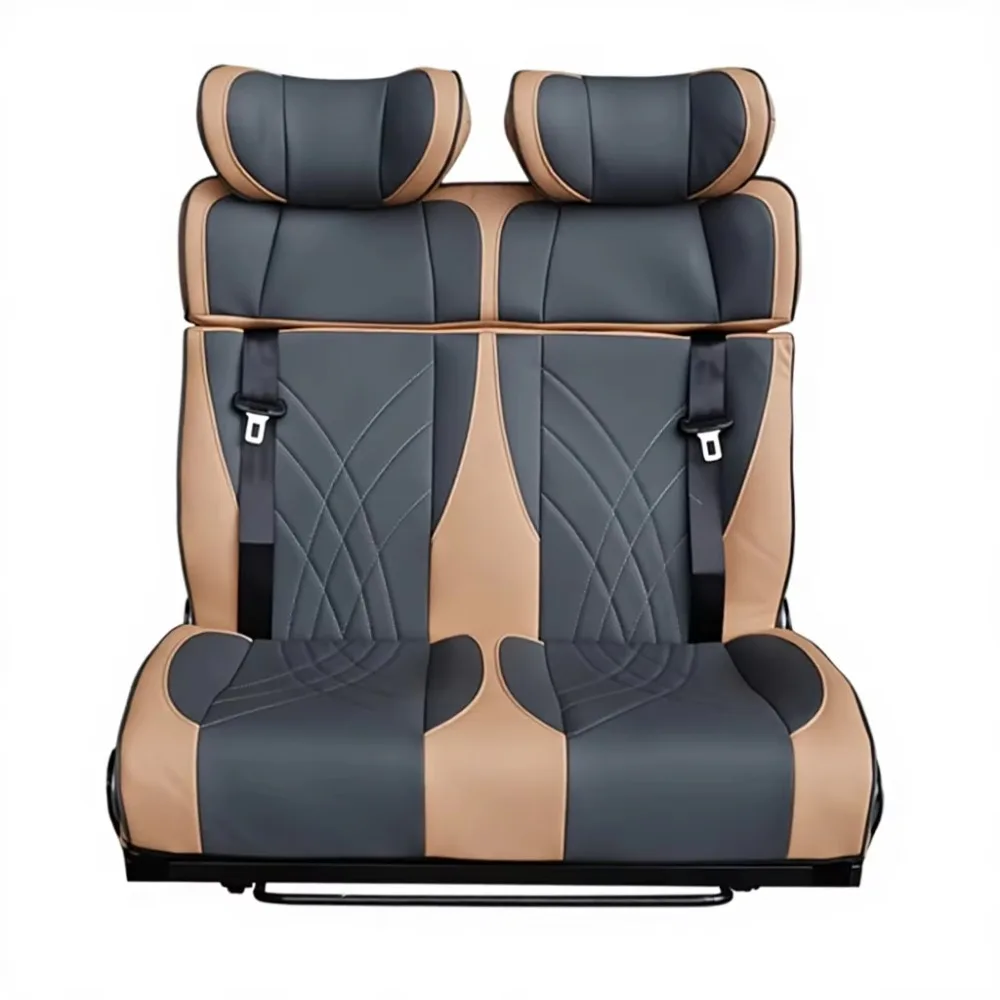 Adjustable Swivel Camper Van Seat Bed Reversible Bed Function Leather Custom Seats Various Colors Van Conversion
Adjustable Swivel Camper Van Seat Bed Reversible Bed Function Leather Custom Seats Various Colors Van Conversion