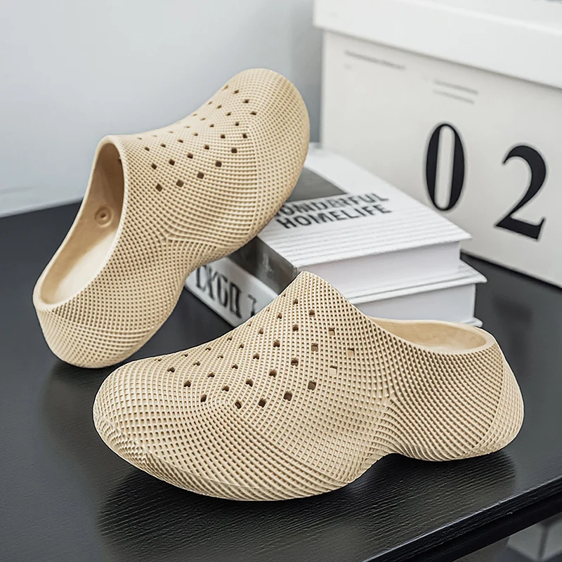 Men's and Women's Thick-Soled Slippers for Outdoor Wear, Couples' Outdoor Sports Beach Closed-Toe Sandals and Slippers
Men's and Women's Thick-Soled Slippers for Outdoor Wear, Couples' Outdoor Sports Beach Closed-Toe Sandals and Slippers